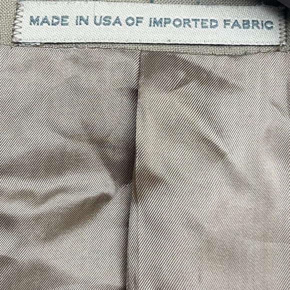 Joseph Abbound Men’s Tan Blazer Suit 44R with 32W pants - Picture 15 of 15